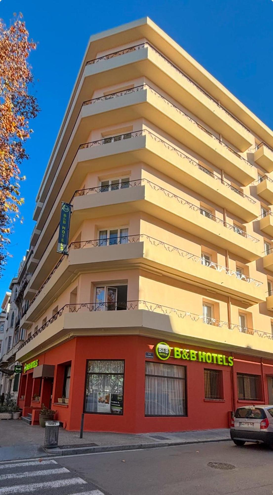 B&B Hotel Perpignan Centre Eksteriør billede